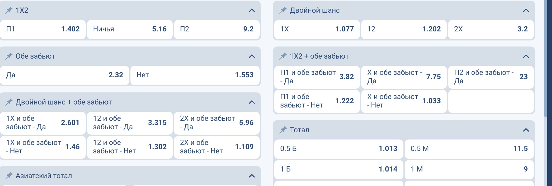 Ставки на Серию А